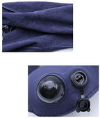 Neck Travel Pillow - Luxuriously Soft Washable Cover and Compact Packsack with Clip for Lightweight Support in Airplane, Car(D) - Image 4