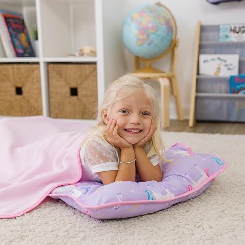 Wildkin Microfiber Toddler Nap Mat with Pillow for Boys & Girls - Image 2