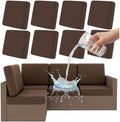 Smiry Waterproof Patio Cushion Covers, Stretch Outdoor Furniture Covers by Smiry