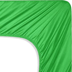 Mocassi Queen Sheet Set - Luxury Hotel 1800 Premier Bedding Sheets & Pillowcases - Ultra Soft Breathable & Cooling Bed Sheets - Deep Pocket - Wrinkle Resistant - 4 Piece - Queen, Emerald Green - Image 5