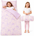 Pink Nap Mat for Toddlers Girls, Kids Sleeping Bag by BunnikinsClover