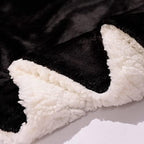 NANPIPER Sherpa Blanket King Fleece Bed Blankets Soft and Warm Fuzzy Microfiber,Black 90"x108" - Image 6