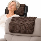 Neck Pillow for Recliner Chair, Helps Ease Neck Pain & Work Fatigue (Brown) by Unknown
