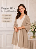 Women’s Shawl Wrap for Weddings, Evening Dresses & Travel - Image 2