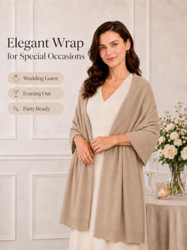 Women’s Shawl Wrap for Weddings, Evening Dresses & Travel - Image 2