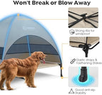 Veehoo Outdoor Dog Bed with Canopy, Cooling Elevated Dog Shade for Outside - Image 5