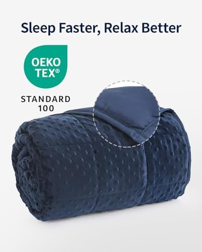 Mr. Sandman Weighted Blanket for Adults, King Size 20 lbs, 88 x 104 Inches - Image 2