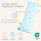 SnuggleBuddy – Self-Soothing Toddler Pillow with Pillowcase | Soft Breathable Viscose from Bamboo Kids Travel Pillow | Eczema-Friendly, Washable Sleep Companion (Ages 2-8) (Small) - Image 4