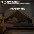Twin Bed Tent for Kids and Adults, Indoor Blackout Sleeping Play Tents - Image 3