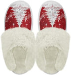 Cotton Slippers With Fluffy Edges House Slippers Non‑Slip Sole by Unknown