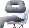 Hshbxd Donut Pillow for Tailbone Pain Relief, Wheelchair Cushion for Hemorrhoids and Bed Sores, Pregnancy, Donut Pillow Suitable for Office, Long Travel, Car and Home Sofa (Checkerboard – Light Gray) by Hshbxd