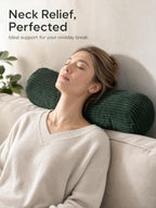 Long Cylinder Body Pillow Corduroy Lumbar Pillow Neck Roll Throw Pillow - Image 5