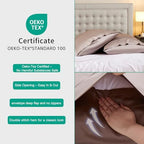 Eucalyptus Cooling Tencel Pillowcase 2 Pack Queen Taupe - Image 5