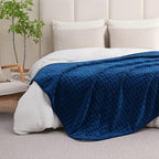 Waterproof Blanket for Bed Couch Sofa Car, 60"x80", Navy Blue - Image 2