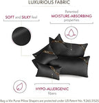Bag-a-Vie Purse Pillow Shaper Insert - Luxury Purse and Handbag Shapers [5-Pack] Black - Image 4