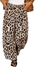 Tankaneo Womens Wide Leg Palazzo Pants Barrel Baggy Trousers with Pockets by TANKANEO