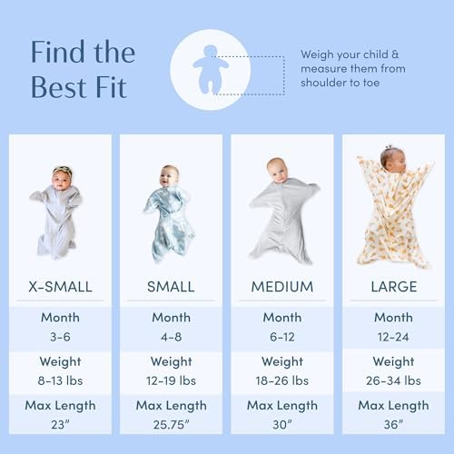 SleepingBaby Zipadee-Zip Transition Swaddle - Cozy Baby Swaddle Blanket with Zipper Convenience - Roomy Wearable Blanket for Easy Diaper Changes - Cherries, Large (12-24 Month) - Image 6