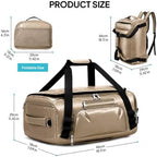 TOPEAST 30L Travel Duffel Backpack, 3-in-1 Convertible Duffle Bag - Image 5