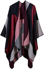Immerguter Womens Shawl Wraps Sweater Poncho Cape for Winter by Immerguter