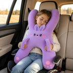 Car Seat Pillow for Kids, H-Shaped Neck Pillow for Long & Short Ride Trips - Image 3