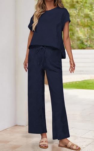 PRETTYGARDEN 2 Piece Sets For Women 2026 Summer Outfits Casual - Image 2