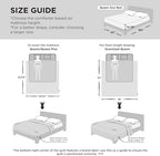 Bedsure Queen Comforter - Comforters Queen Size for All Season, Ultra-Soft Quilted Down Alternative Comforter Prewashed Duvet Insert, Blanket for Bed with 4 Tabs, Machine Washabl, Dark green, 88x88 In - Image 2