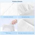 JMU 600PCS Disposable White Pillow Case 21" x 30", Tissue/Poly Single Use Pillowcases Medical - Image 5