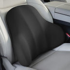 BABUR Car Lumbar Support Pillow Memory Foam Back Cushion for Driver Seat by BABUR