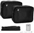 2-Pack Vacuum Compression Travel Bag with Pump by CableRailing