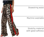 SHENHE Women's Cheetah Print Wide Leg Baggy Y2k Loose Streetwear Trousers - Image 4