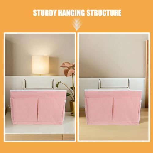 2pcs Bedside Storage Organizer with Pockets for Bunk Beds - Image 7