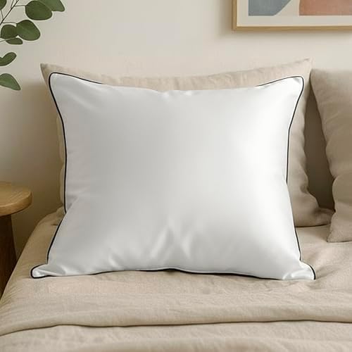 Mellanni Pure Silk Throw Pillowcase - Perfect for Hair and Skin by Mellanni