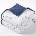 lulumoon Muslin Baby Blanket for Boys: Cotton Toddler Blanket for Daycare by Lulumoon