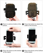 Neck Pillow Phone Holder,Strong Plasticity Cute Animal Raccoon Shape,U Shaped Pillow Cell Phone Stand for Travel Home Bed Sofa,Neck Mount for Phone,Hand Free Neck Cushion Phone Stand,Neck Phone Holder - Image 7