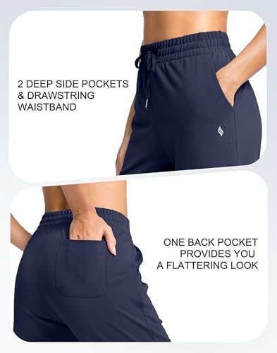 SANTINY 31"/33"/35" Women's Tall Cotton Sweatspants Lounge - Image 4
