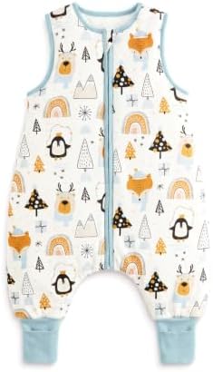 WYTbaby Baby Sleep Sack with Legs Cotton Wearable Blanket Toddler Sleep Bag by WytBaby