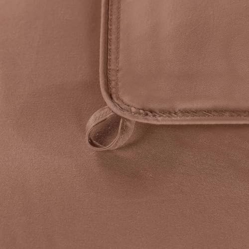 SUPERIOR All Season Reversible Down Alternative Comforter, Twin XL, Camel - Image 3