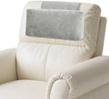 Chenille Neck Pillow for Sofa - Adjustable Headrest, Non-Slip Neck Support Cushion for Pain Relief, Comfortable Chair Pillow, Gray by Kisswish