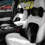 Car Pillow for Equinox,Car Neck Pillow,Lumbar Support Pillow for Car,Memory Foam Pillow,Ergonomic Pillow,Adjustable and Washable,Car Essentials for Long Trips,Car Accessories,Suede,1 Set by Unknown