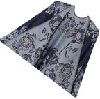 Lacavocor Women's Shawl Wrap Poncho Cape Cardigan Open Front - Image 2