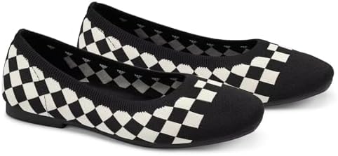 Frank Mully Women's Flats Square Toe Flats Comfortable Slip on Washable Ballet Flats Shoes for Women Dressy Work - Image 2