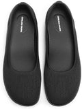 DREAM PAIRS Womens Ballet Wide Toe Arch Support Knit Flats by DREAMPAIRS