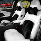 Car Pillow for Kia Sportage,Car Neck Pillow,Lumbar Support Pillow for Car,Memory Foam Pillow,Ergonomic Pillow,Adjustable and Washable,Car Essentials for Long Trips,Car Accessories,Suede,1 Set by Unknown