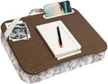 LAPGEAR Designer Lap Desk – Hummingbird Toile, Fits 15.6” Laptops by LapGear