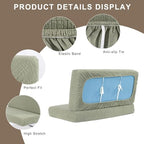Eco-Ancheng RV Dinette Cushion Covers Seat Covers Camper Cushions Slipcover - Image 3