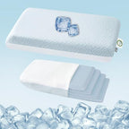 Adjustable Memory Foam Pillow, Cervical Pillow for Neck Pain Relief by Lofe