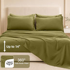 FUANNA California King Comforter Set 7 PCS, Soft Bed Set, Cozy Bed in a Bag - Image 5