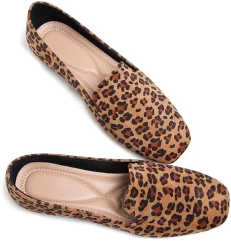 SAILING LU Women's Pointy Toe Ballets Flats PU Leather - Image 2