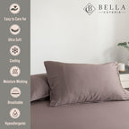 Bella Coterie | Luxury Bamboo Viscose King Size Pillowcase Set - Image 2