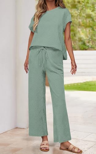 PRETTYGARDEN 2 Piece Sets For Women 2026 Summer Outfits Casual - Image 2